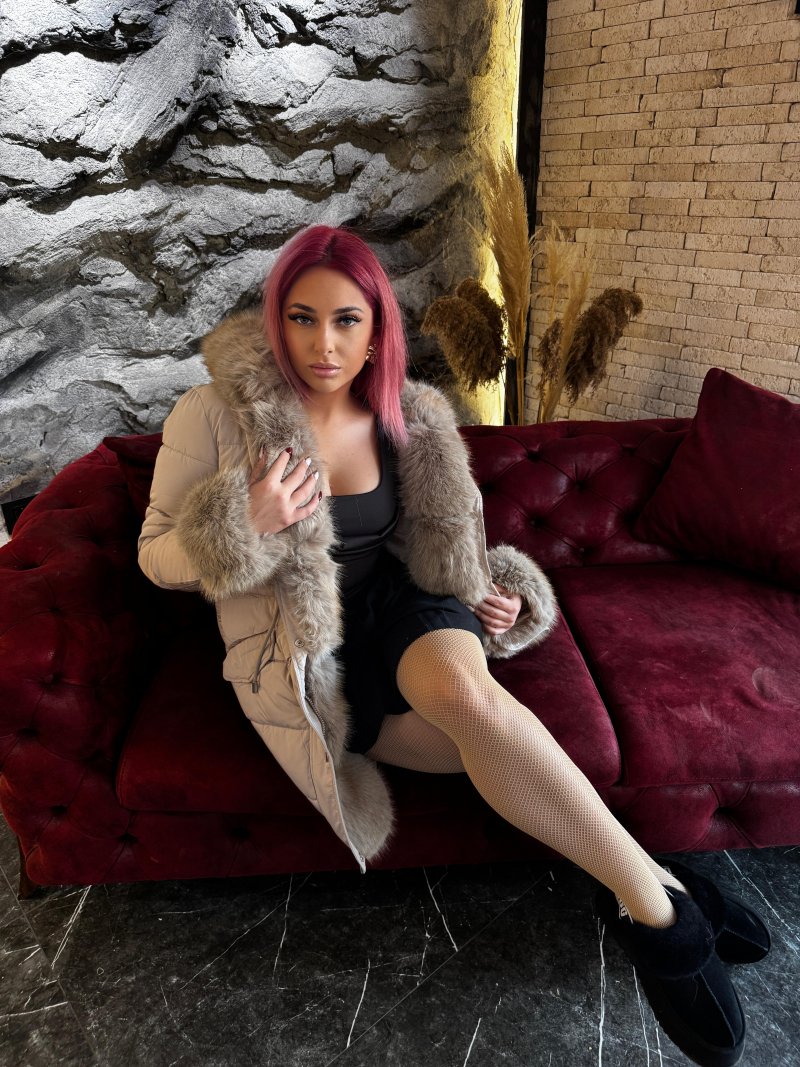 Zenska jakna Krem 1